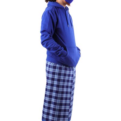 Blue Plaid Sarong - Monarch