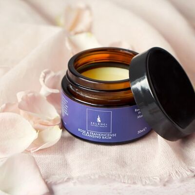 Rose and Frankincense Facial Cleansing Balm