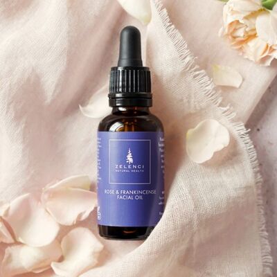 Rose and Frankincense Facial Oil