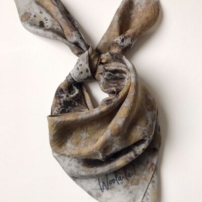 "Antique" silk scarf