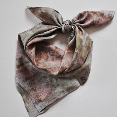 "Floréal" silk scarf
