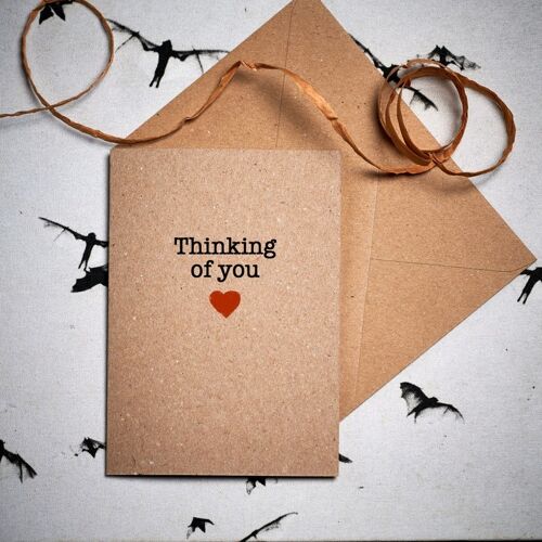 Thinking of you card / you're in my thoughts