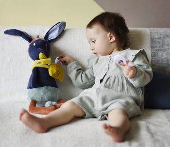 Le Tableau d'activités GABIN LAPIN D'activités d'éveil pour Bébé – Max et  Doudou