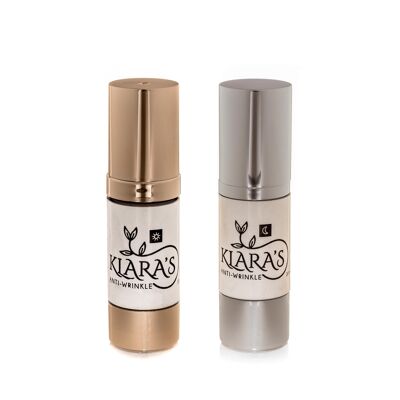 Anti-Wrinkle Day & Night Cream Duo - 2x 30ml Pump