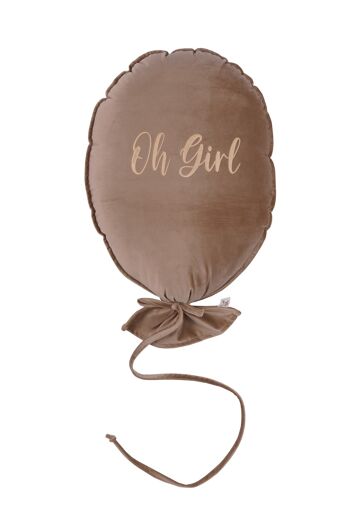 COUSSIN BALLON DELUX LATTE OH GIRL OR CLAIR