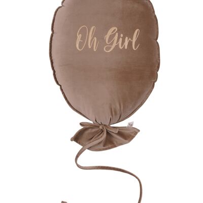 COUSSIN BALLON DELUX LATTE OH GIRL OR CLAIR