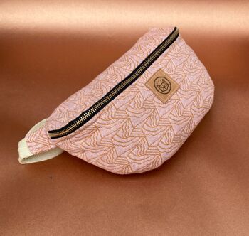 ATHENES Banane en Jacquard rose 1