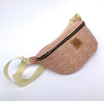 ATHENES Banane en Jacquard rose 2