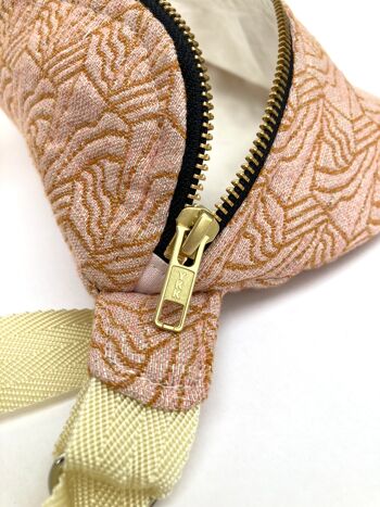 ATHENES Banane en Jacquard rose 6