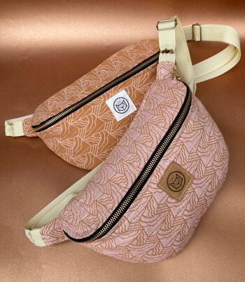 ATHENES Banane en Jacquard rose 7