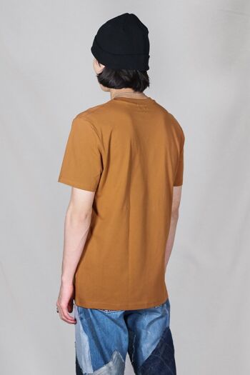 T-shirt caramel brodé hdv 3