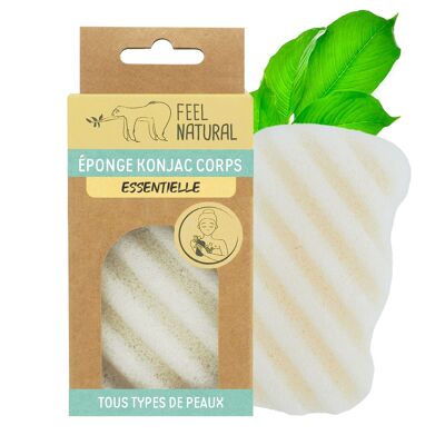 100% natural body konjac sponge.