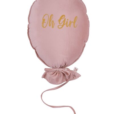 BALLOON PILLOW DELUX NATURAL ROSE OH GIRL GOLD