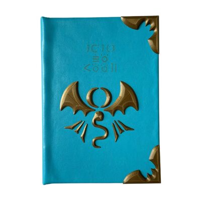 Leather 3D Book of Naga Fire Emblem Spell Tome
