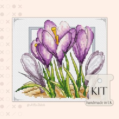 Crocuses Cross Stitch Kit