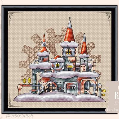 Dwarven Workshop Cross Stitch Kit