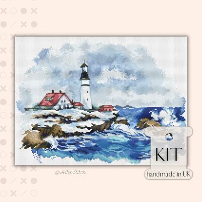Lighthouse Cross Stitch Kit