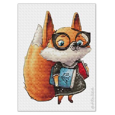 Smart Fox Student Cross Stitch Kit