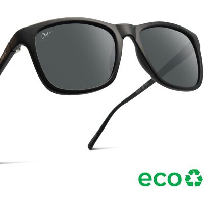 Okulars Eco Nordic Black - PET Riciclato