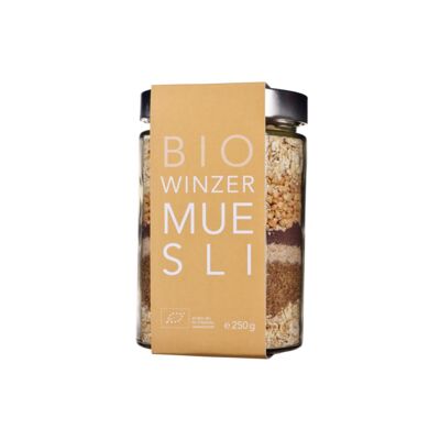 ORGANIC winemaker muesli