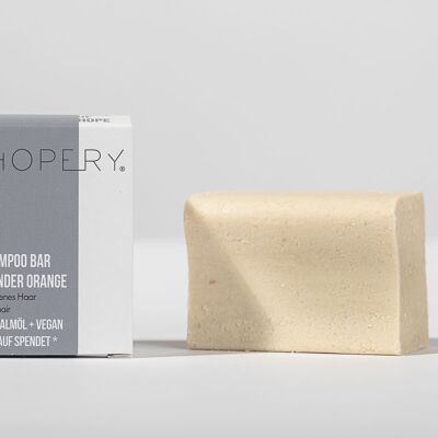 /LAVENDER ORANGE shampoo bar