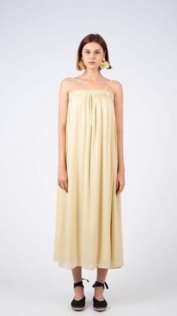 Robe longue fluide / La robe d'été facile 1