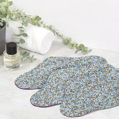 Blue Flowers, Washable Pad