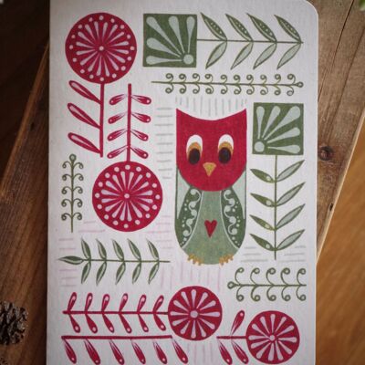 Double card - Owl