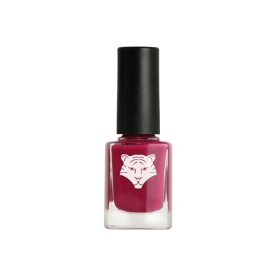 Natürlicher & veganer Nagellack 222 RASPBERRY RED "BE YOUR HERO"