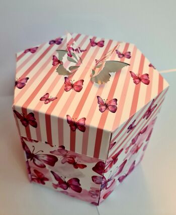 Pop Up Butterfly Clamshell Exploding Surprise Box 1