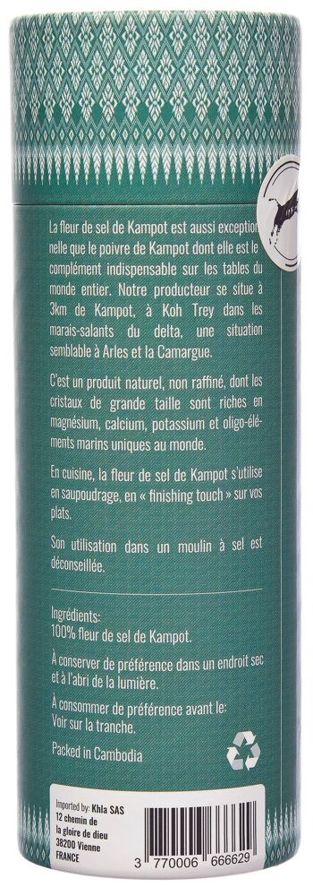 Fleur de sel de Kampot - Tube 150g 2