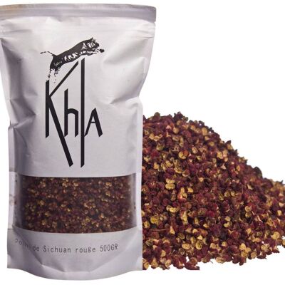 Poivre rouge de Sichuan - poche 500g