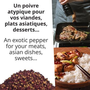 Poivre rouge de Sichuan - poche 500g 6