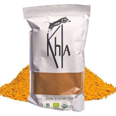 Curry amarillo orgánico - bolsa de 1 kg