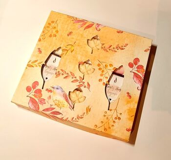 Boîte Cadeau 2 Barres Snap 50g & 3 Formes - Flocon de Neige Papillons 3