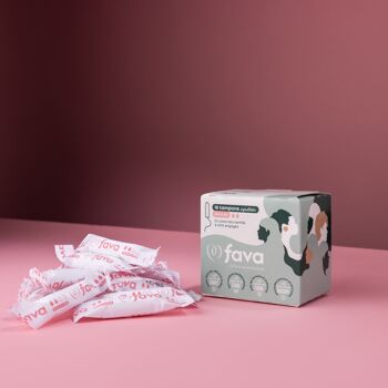 Tampons digitaux en COTON BIO régulier 4