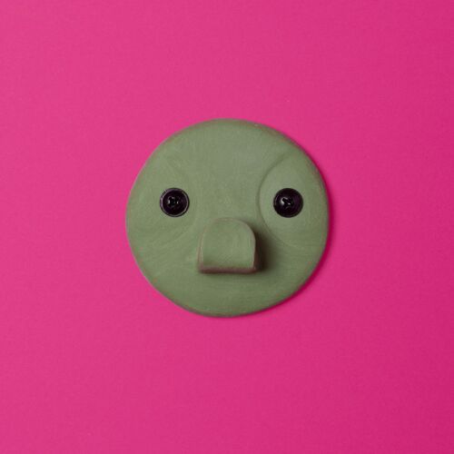 Nosy Wall Hook Green