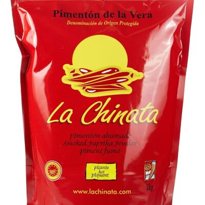 Pimentón Ahumado Picante Bolsa 1 Kg.