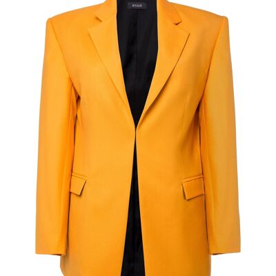 Oversize-Blazer aus Wolle HAVANA - Orange
