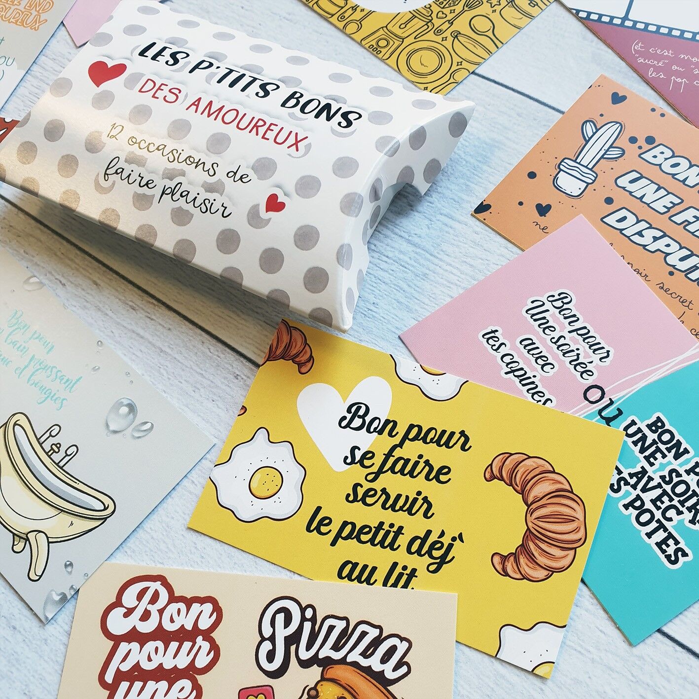 Lot von 12 "Gut für" Liebhaber