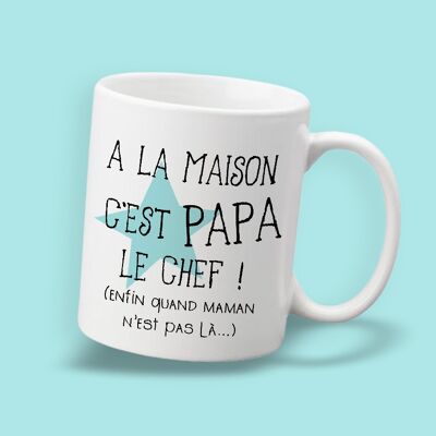 Taza ¡El papá es el cocinero en casa!