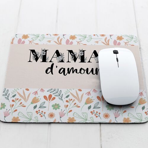 Tapis de souris Maman d'amour - cadeau maman , fête des mères