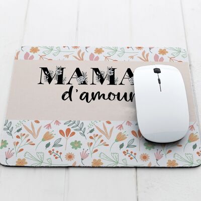 Alfombrilla de ratón Love mom - regalo de mamá, día de la madre