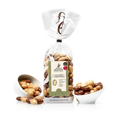 Calades de Provence 200g - amandes et noisettes à la crème de nougat et au chocolat