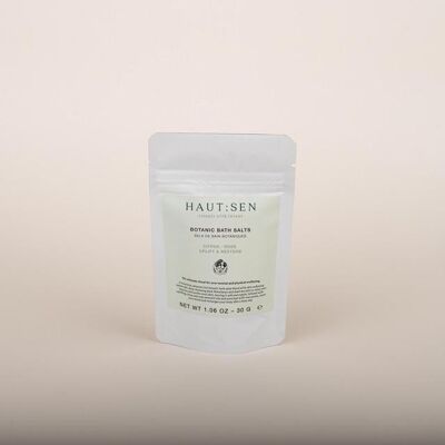 Bath Salts Citrus Rose 30g Mini Pouch - Uplift & Restore