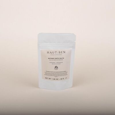 Sels de Bain Lavande Géranium Mini Sachet 30g - Relax & Calm