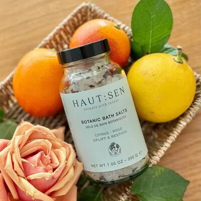 Bath Salts Citrus Rose 200g - Uplift & Restore