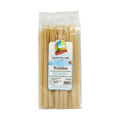 Durum wheat semolina pasta - Mafaldine (500g)
