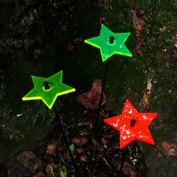 Set de 3 petites décorations de jardin 'Shining Stars' 6