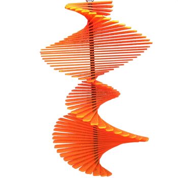 SunCatcher Fish Tail Wind Spinner, 40 cm de haut, 27 cm de diamètre 2
